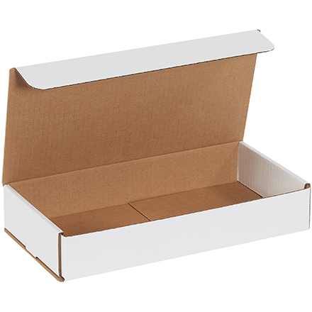 12 x 6 x 2" White Corrugated Mailers