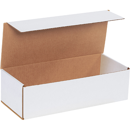 14 x 6 x 4" White Corrugated Mailers