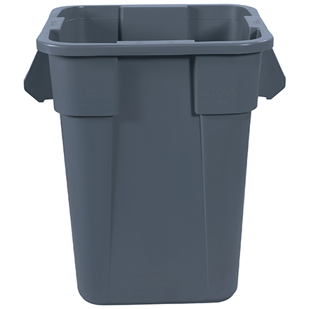 Rubbermaid<span class='rtm'>®</span> Brute<span class='rtm'>®</span> Square Trash Can - 40 Gallon, Gray